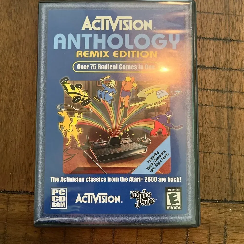 ACTIVISION ANTHOLOGY Remix Edition PC CD-ROM Atari 2600 75+ Classic Games VTG‎